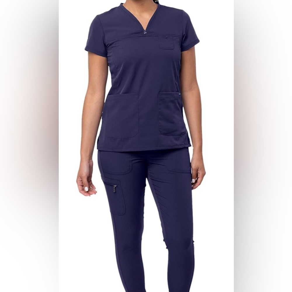 Adar pro scrub top and scrub pants